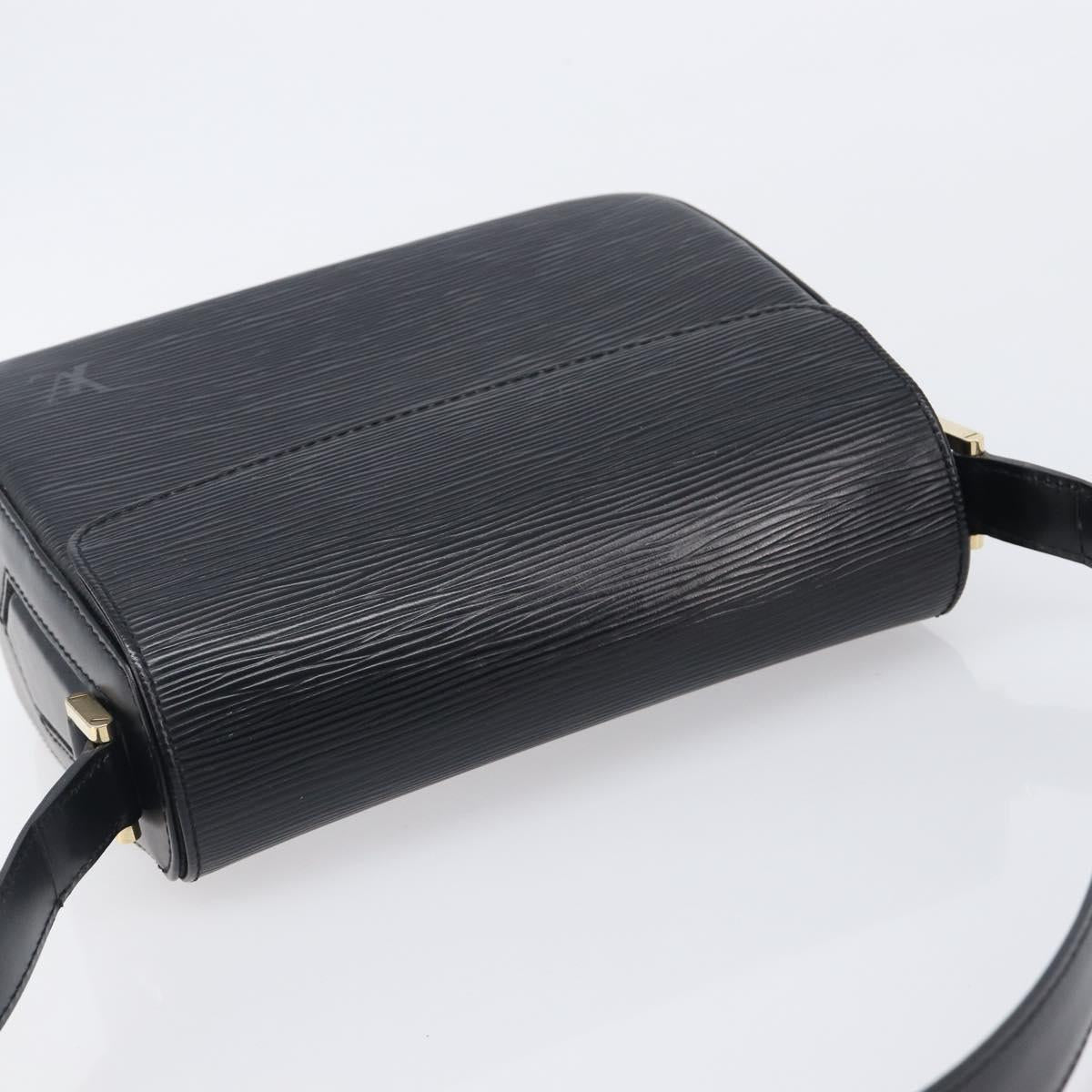 LOUIS VUITTON Epi Bushi Shoulder Bag Black M52202 LV Auth ki6902V
