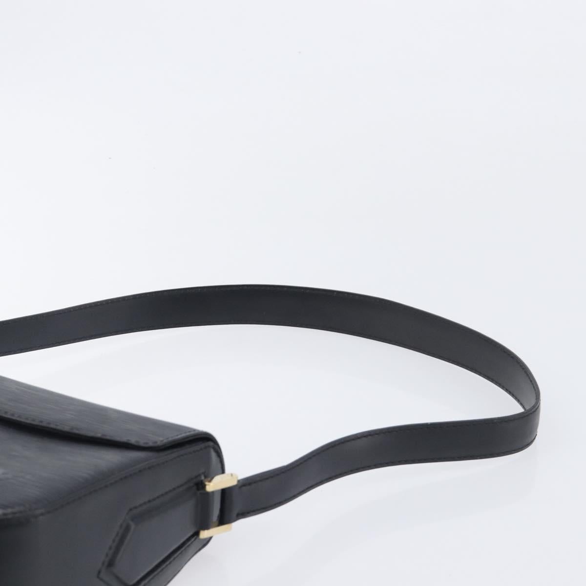LOUIS VUITTON Epi Bushi Shoulder Bag Black M52202 LV Auth ki6902V