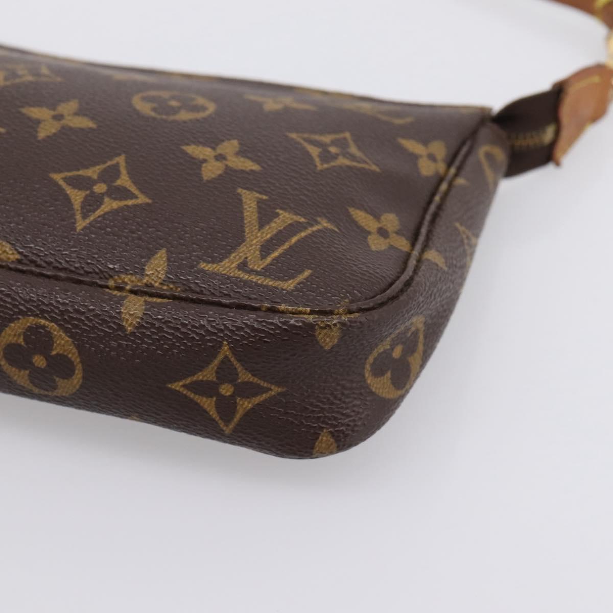 LOUIS VUITTON Monogram Pochette Accessoires Pouch M51980 LV Auth ki6907