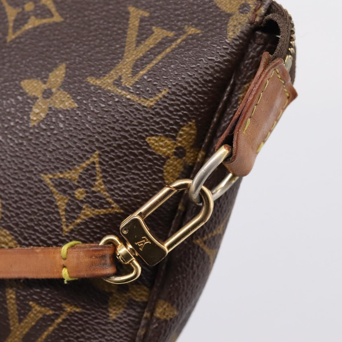 LOUIS VUITTON Monogram Pochette Accessoires Pouch M51980 LV Auth ki6907