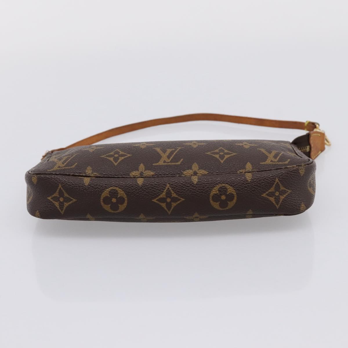LOUIS VUITTON Monogram Pochette Accessoires Pouch M51980 LV Auth ki6907