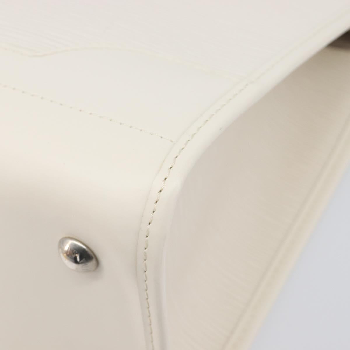 LOUIS VUITTON Epi Madeleine GM Hand Bag White M5934J LV Auth ki6910M
