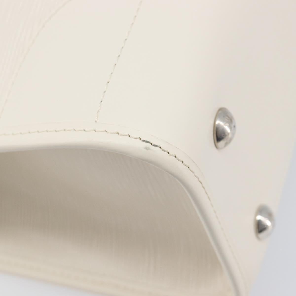 LOUIS VUITTON Epi Madeleine GM Hand Bag White M5934J LV Auth ki6910M
