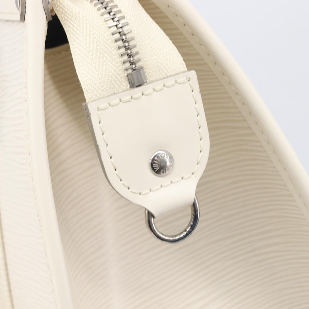 LOUIS VUITTON Epi Madeleine GM Hand Bag White M5934J LV Auth ki6910M