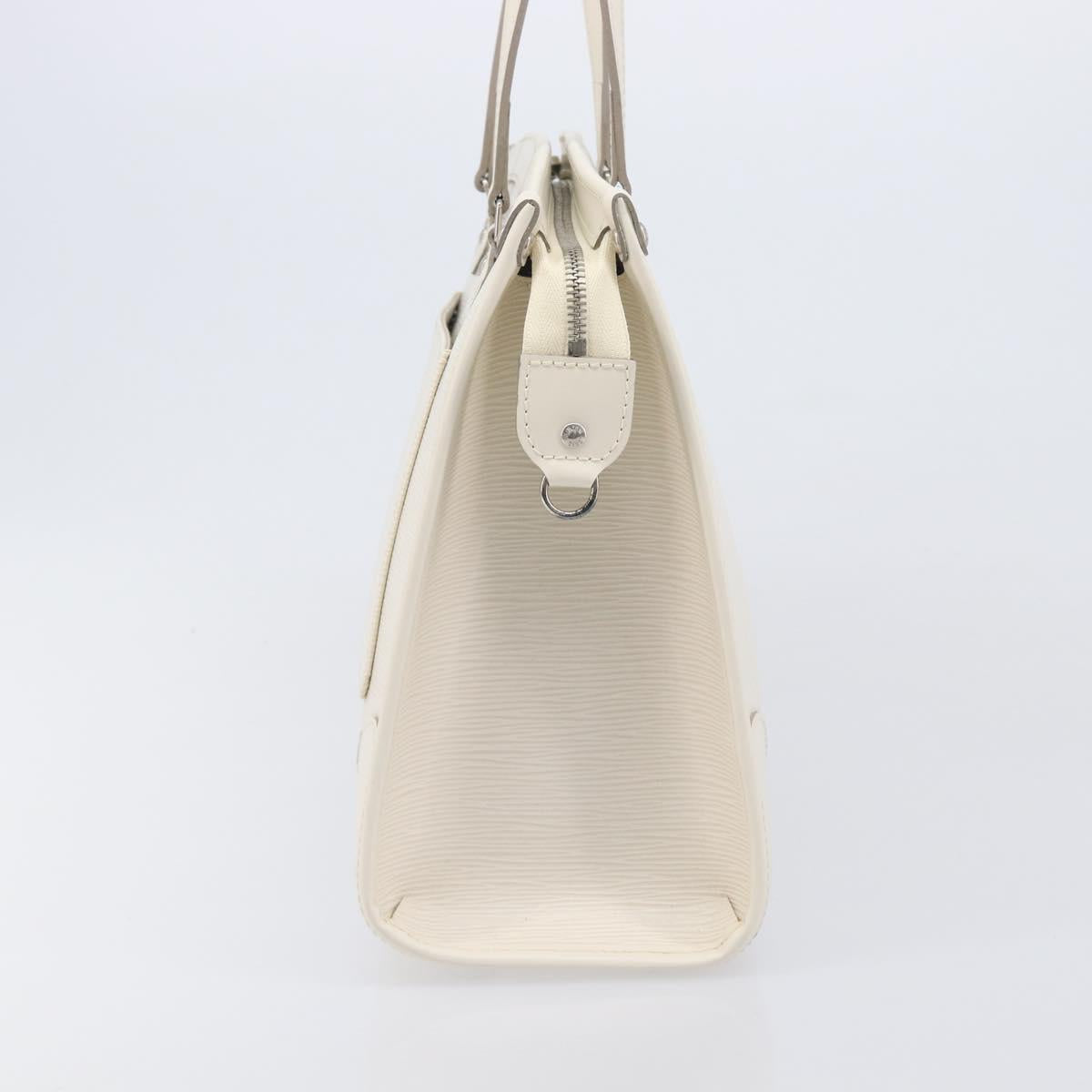LOUIS VUITTON Epi Madeleine GM Hand Bag White M5934J LV Auth ki6910M