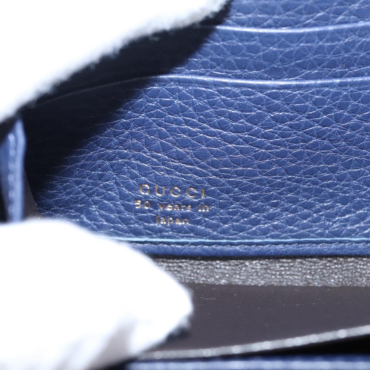 GUCCI Japan's 50th Anniversary Flower Pattern Wallet Canvas 356708 Auth ki6912M