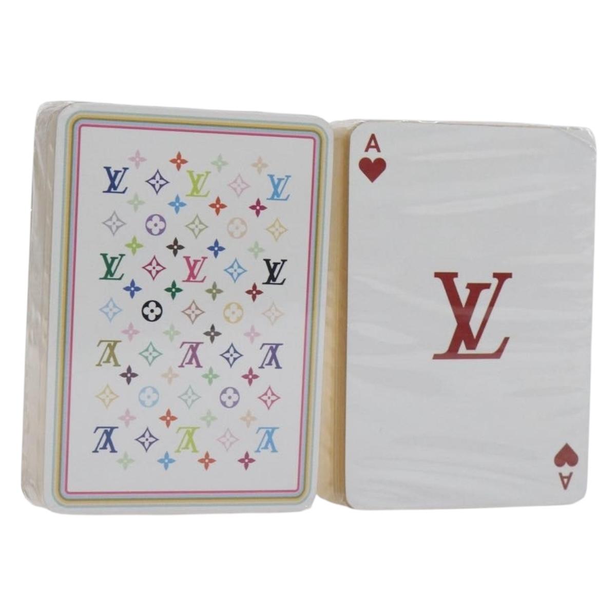 LOUIS VUITTON Takashi Murakami Playing Cards Paper M65460 Auth ki6924M