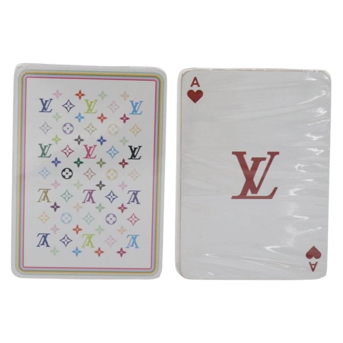 LOUIS VUITTON Takashi Murakami Playing Cards Paper M65460 Auth ki6924M