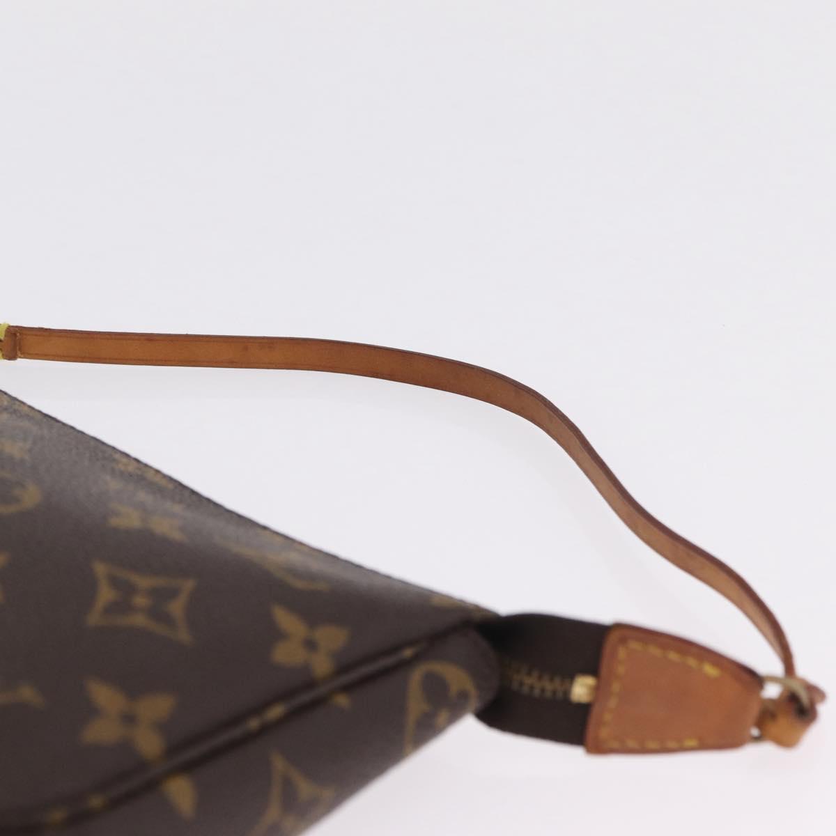 LOUIS VUITTON Monogram Pochette Accessoires Pouch M51980 LV Auth ki6933
