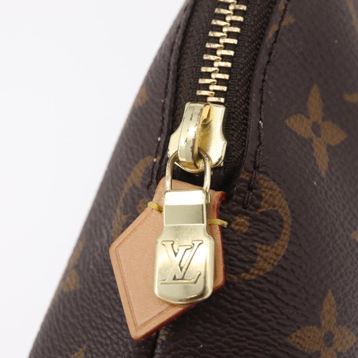 LOUIS VUITTON Monogram Pochette Cosmetic GM Cosmetic Pouch M47353 Auth ki6936V