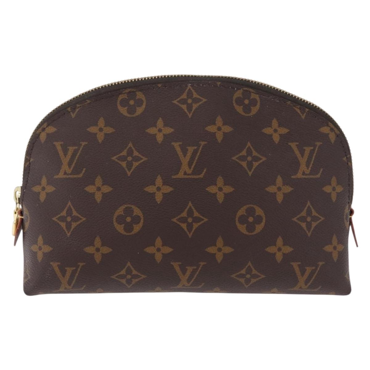 LOUIS VUITTON Monogram Pochette Cosmetic GM Cosmetic Pouch M47353 Auth ki6936V