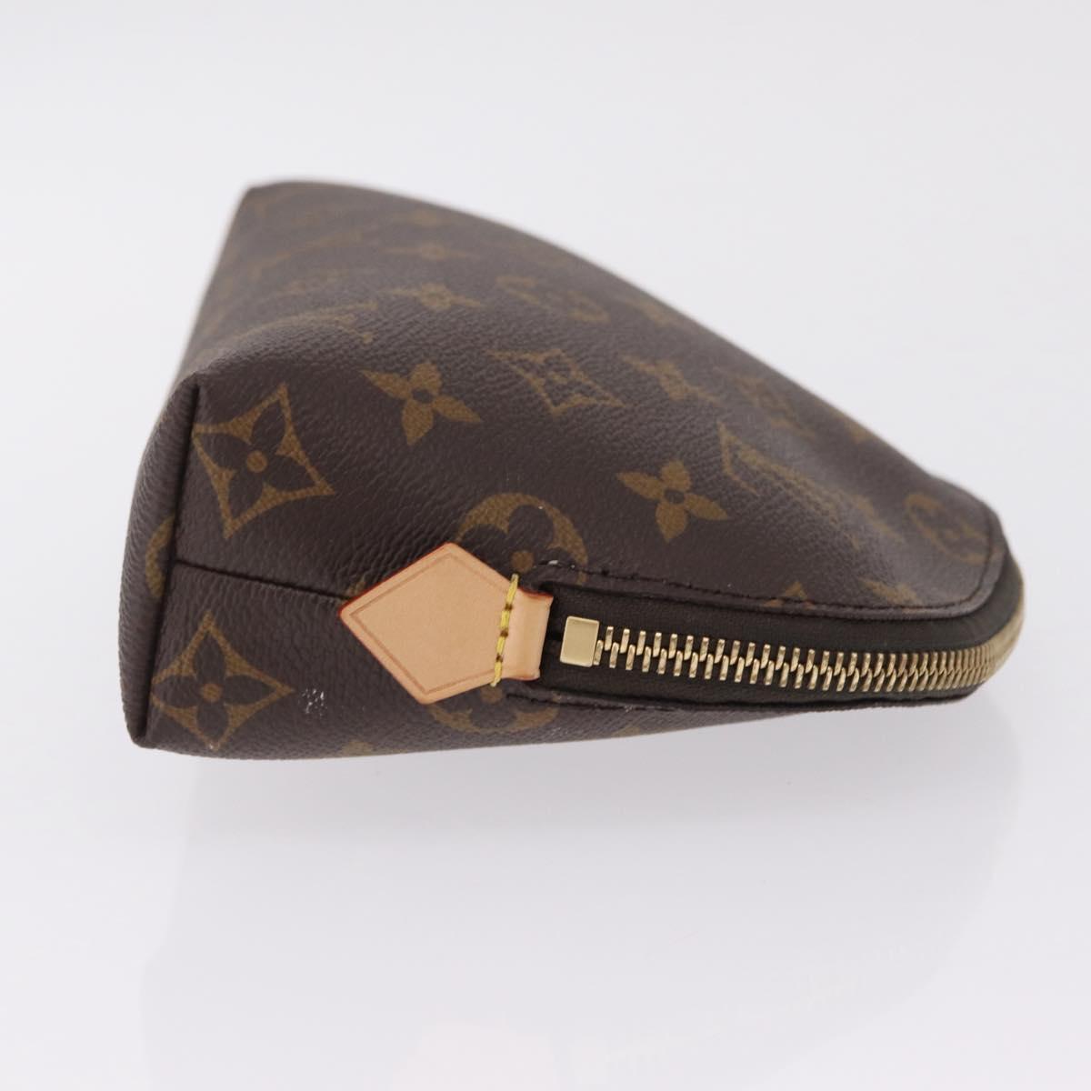 LOUIS VUITTON Monogram Pochette Cosmetic GM Cosmetic Pouch M47353 Auth ki6936V
