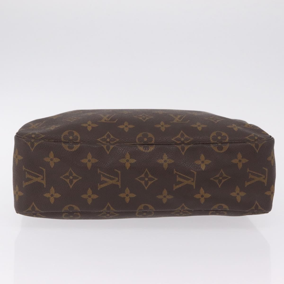 LOUIS VUITTON Monogram Trousse Toilette 28 Clutch Bag M47522 LV Auth ki6941V