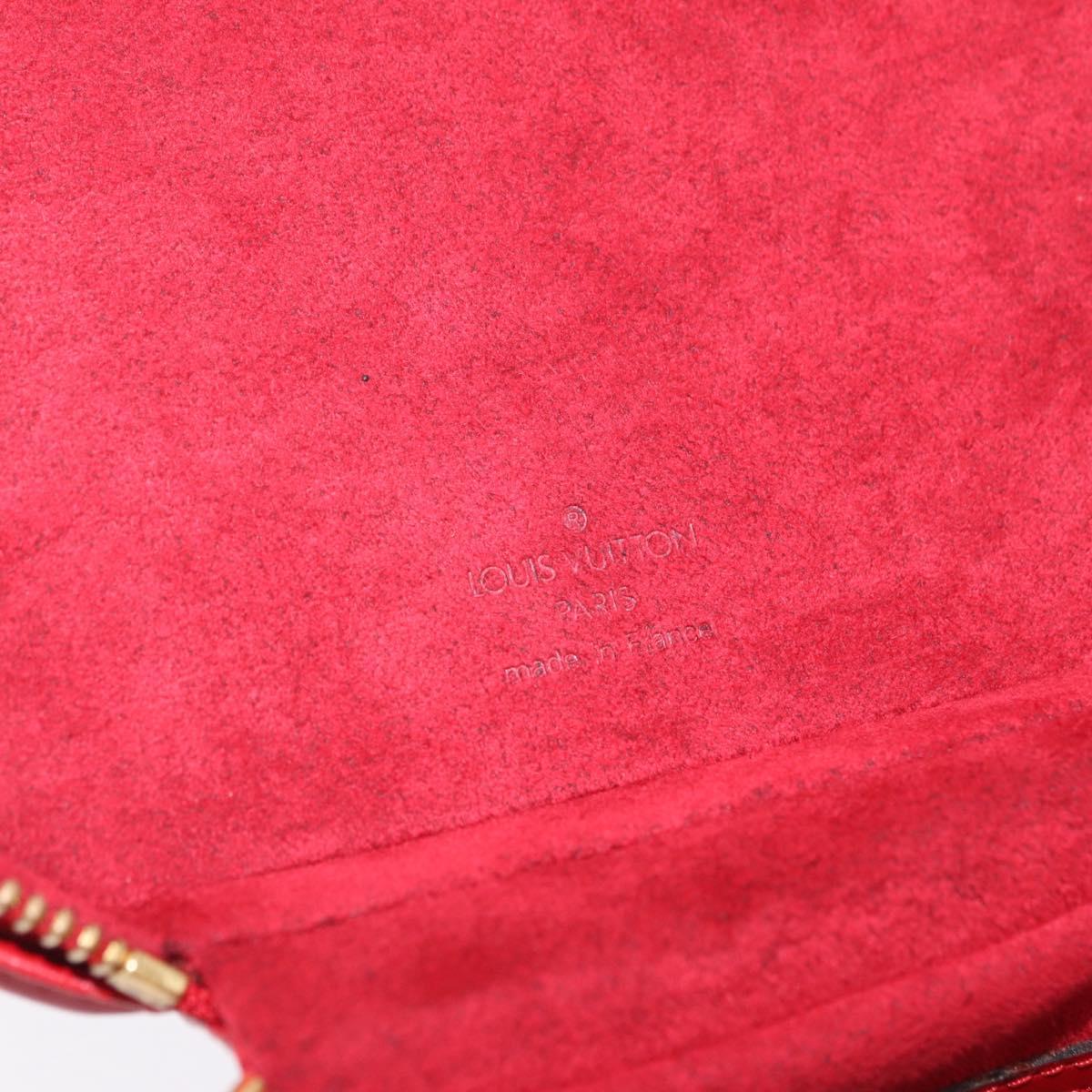 LOUIS VUITTON Epi Cannes Hand Bag Red M48037 LV Auth ki6953A