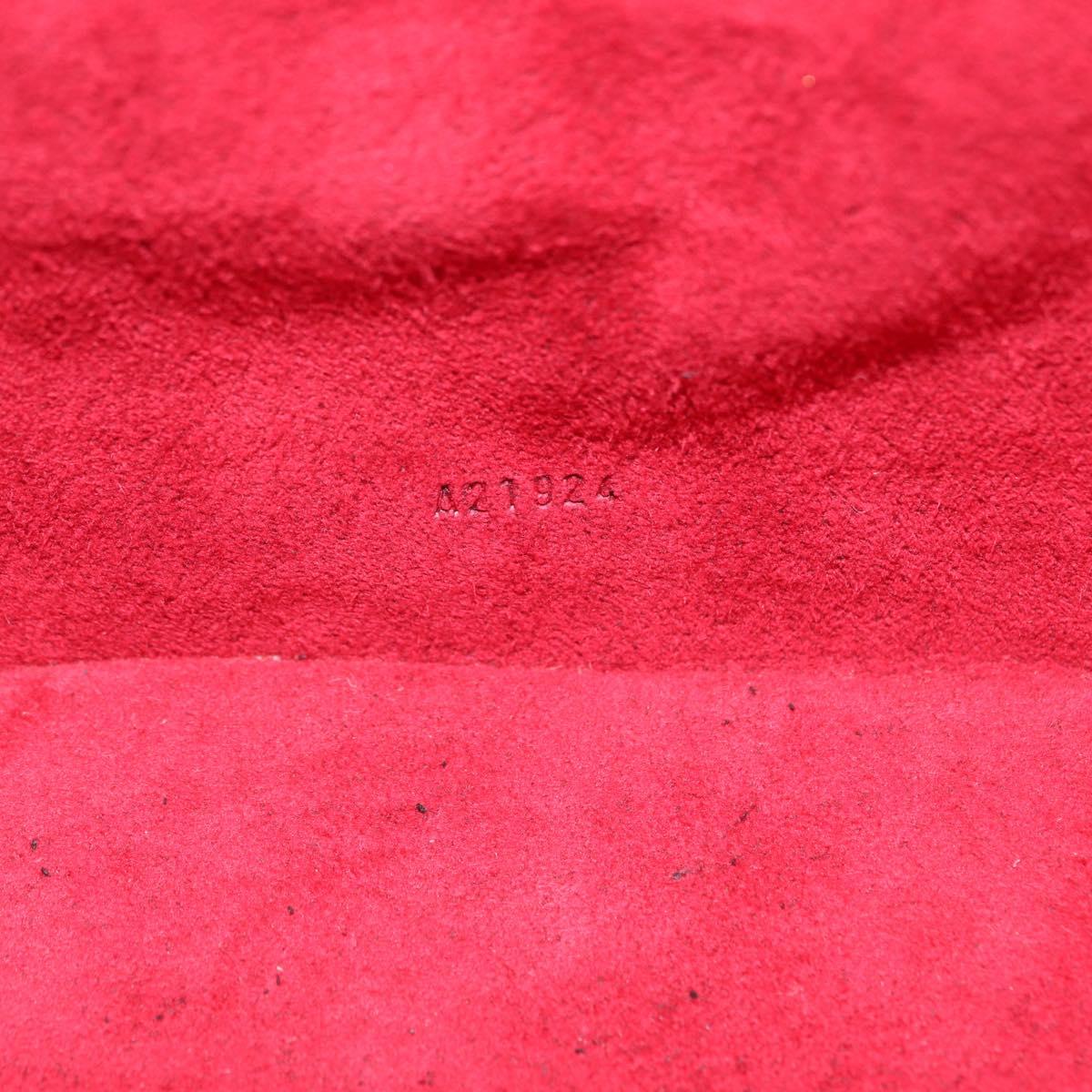 LOUIS VUITTON Epi Cannes Hand Bag Red M48037 LV Auth ki6953A