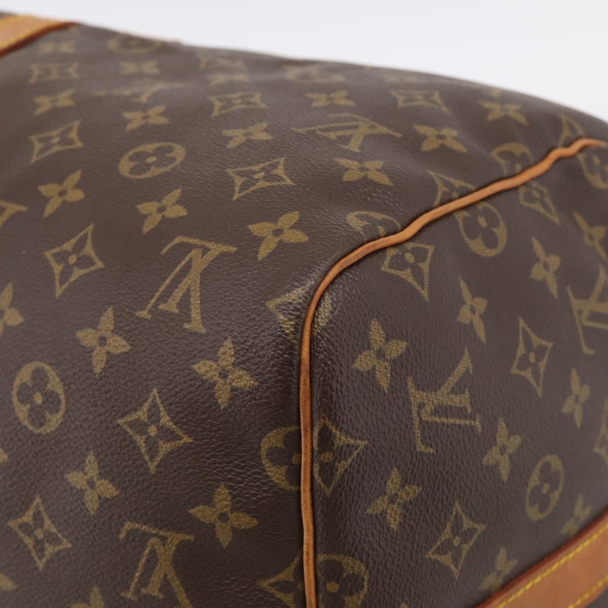 LOUIS VUITTON Monogram Keepall Bandouliere 55 Boston Bag M41414 LV Auth ki6956V