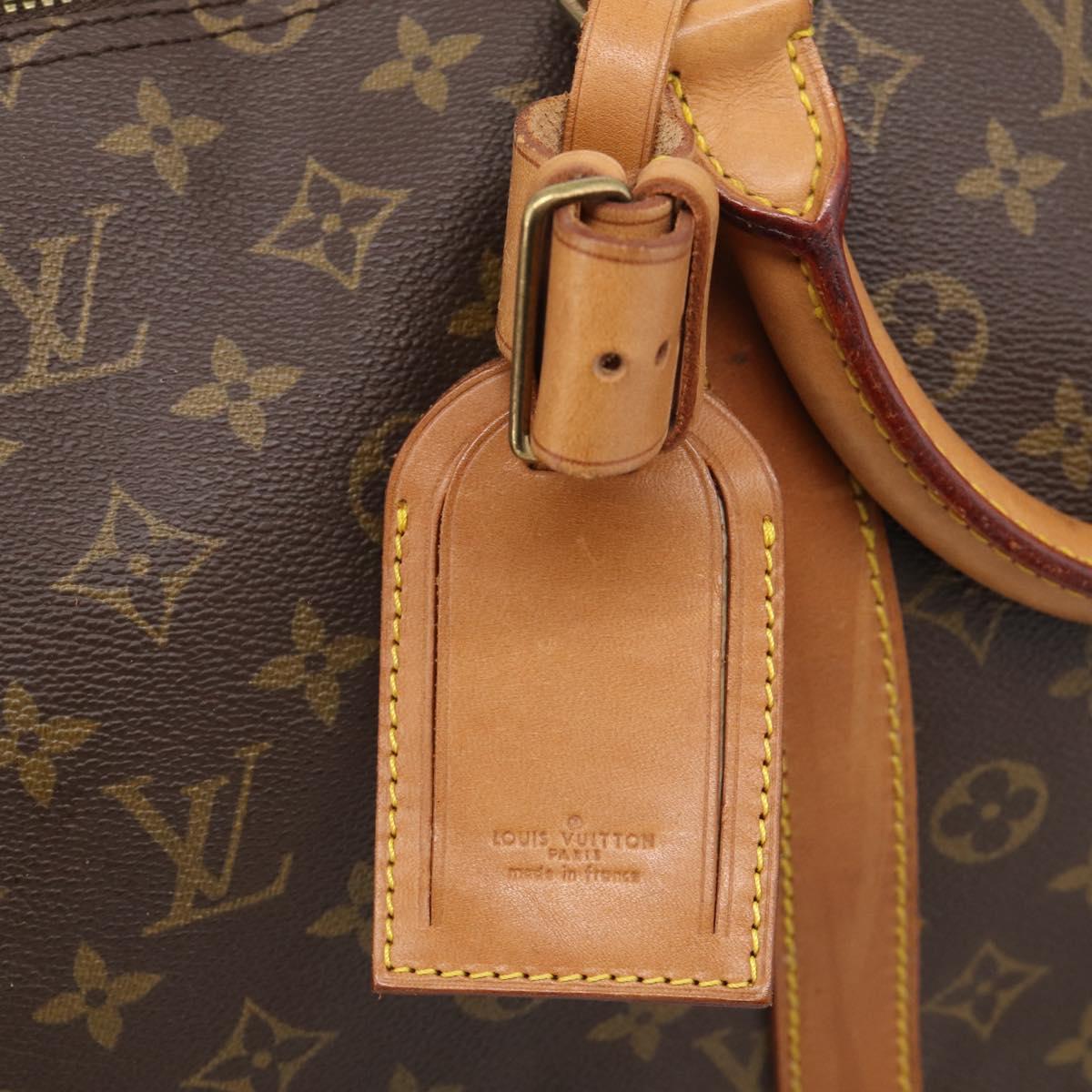 LOUIS VUITTON Monogram Keepall Bandouliere 55 Boston Bag M41414 LV Auth ki6956V