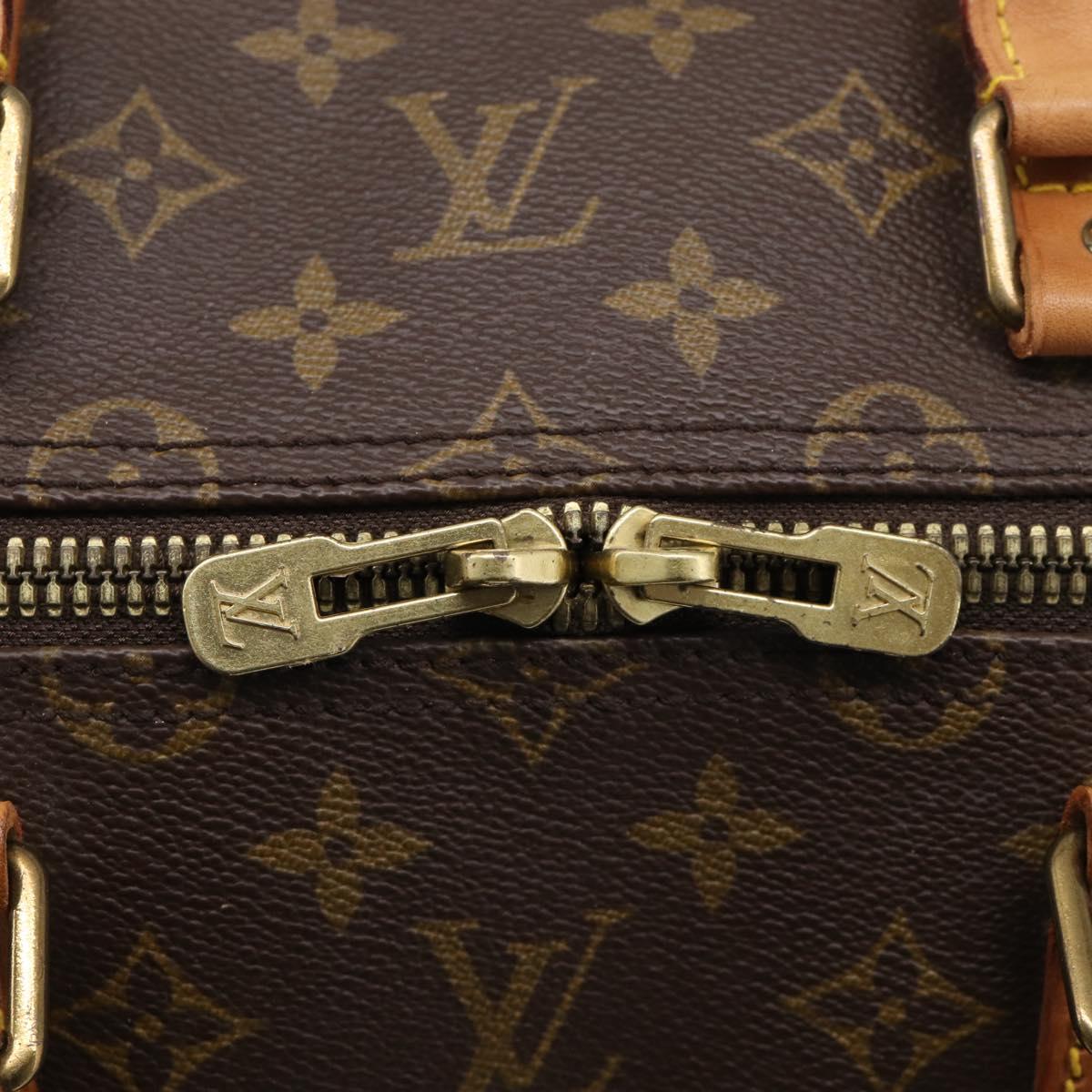 LOUIS VUITTON Monogram Keepall Bandouliere 55 Boston Bag M41414 LV Auth ki6956V