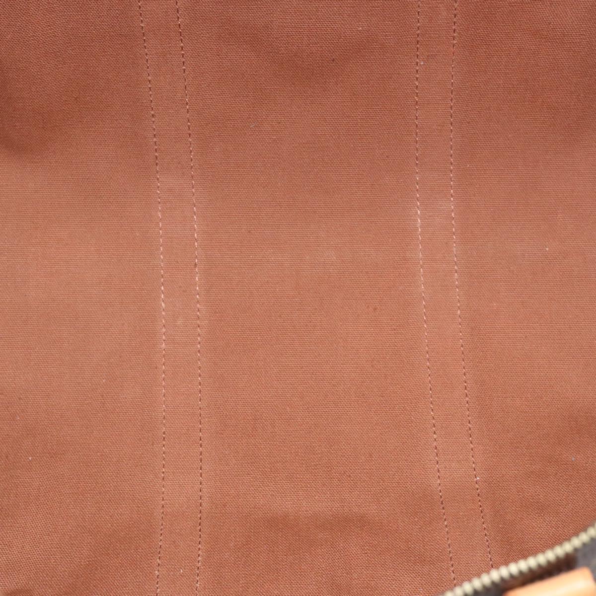 LOUIS VUITTON Monogram Keepall Bandouliere 55 Boston Bag M41414 LV Auth ki6956V