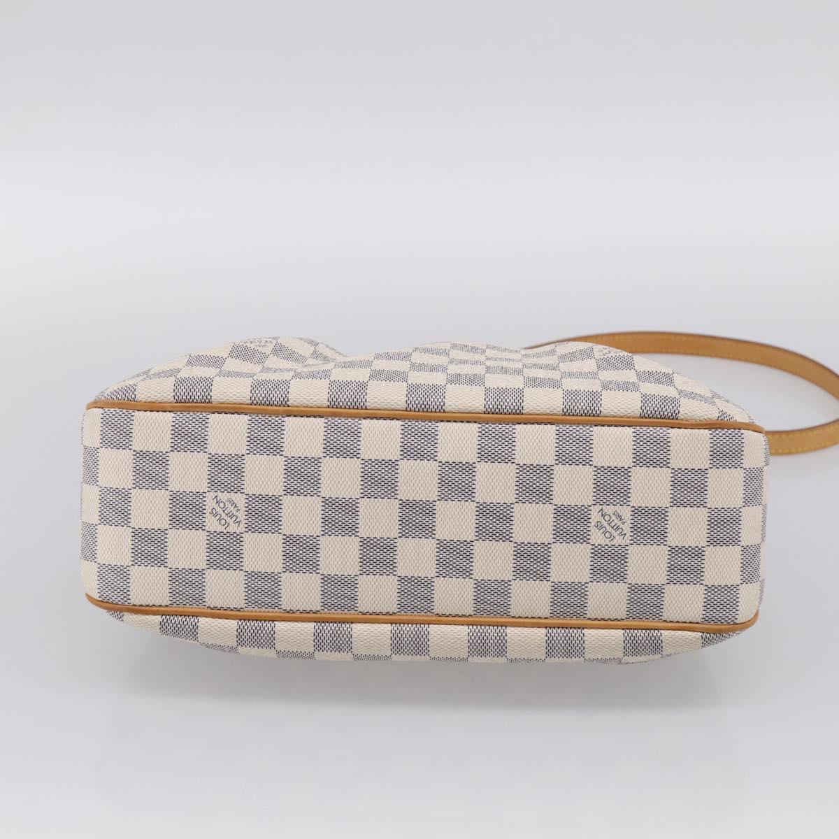 LOUIS VUITTON Damier Azur Siracusa PM Shoulder Bag N41113 LV Auth ki6967V