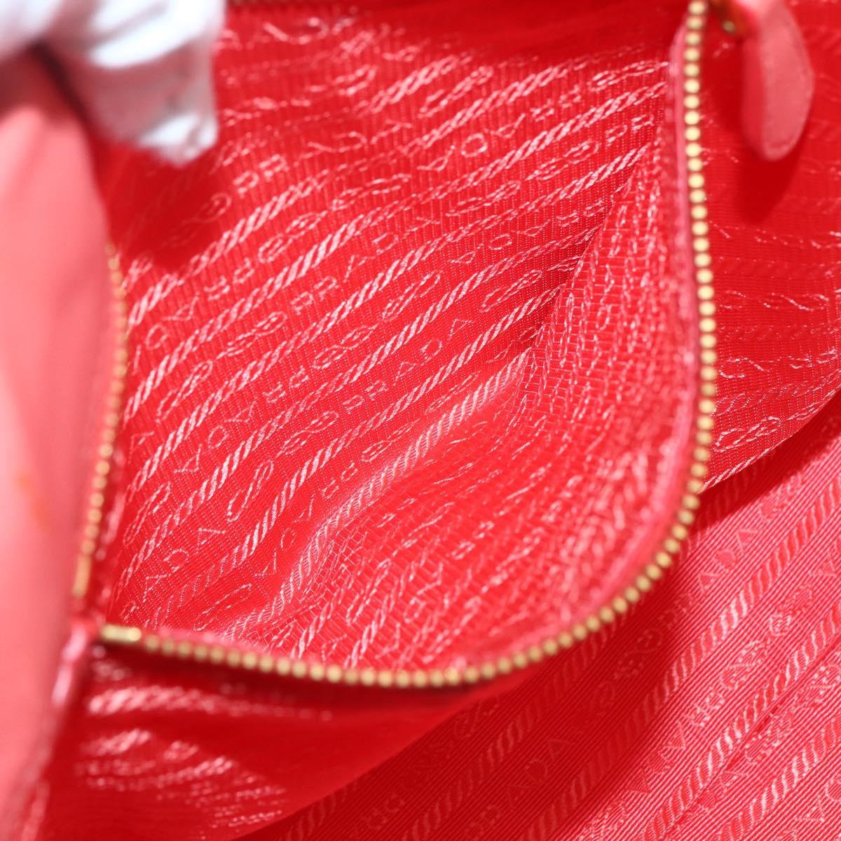 PRADA Hand Bag Nylon 2way Multicolor Gold Auth kk565