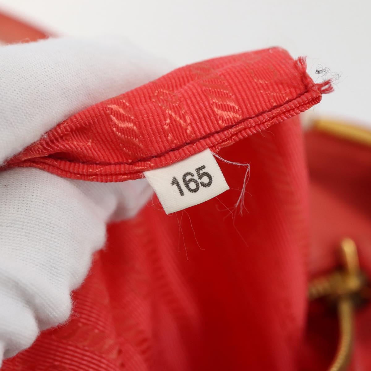 PRADA Hand Bag Nylon 2way Multicolor Gold Auth kk565