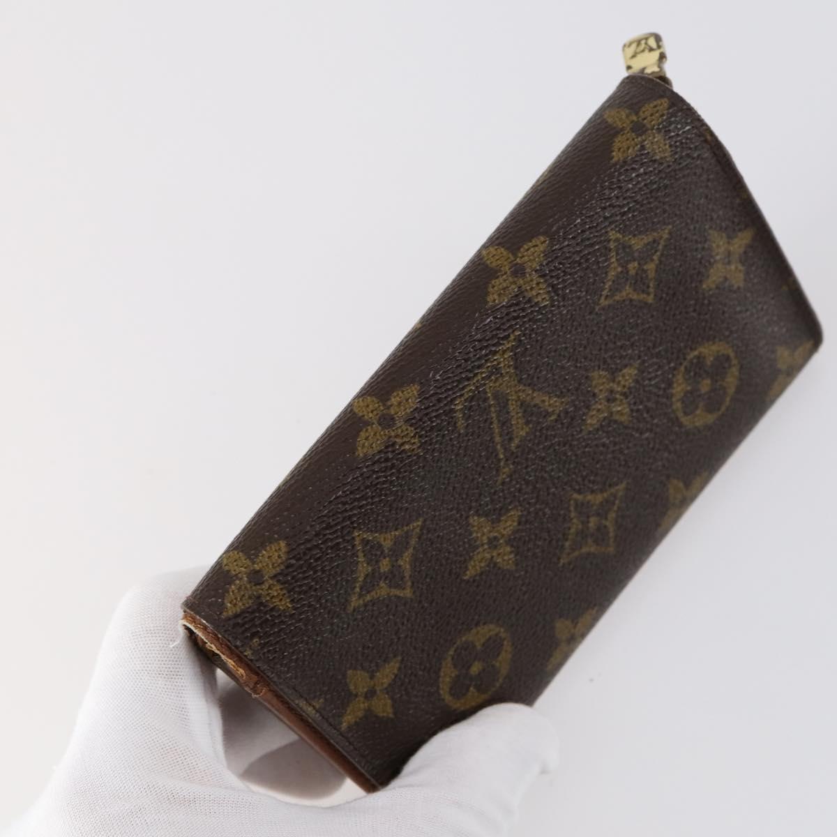 LOUIS VUITTON Monogram Portefeuille Tresol Wallet 4Set M61736 LV Auth kk574