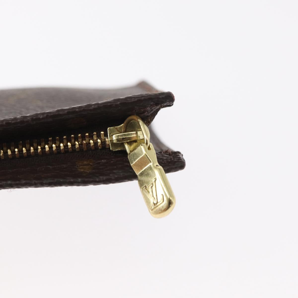 LOUIS VUITTON Monogram Bucket PM Accessory Pouch LV Auth kk578