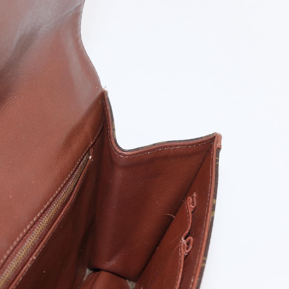 LOUIS VUITTON Monogram Pochette Dam GM Clutch Bag M51810 LV Auth kk584