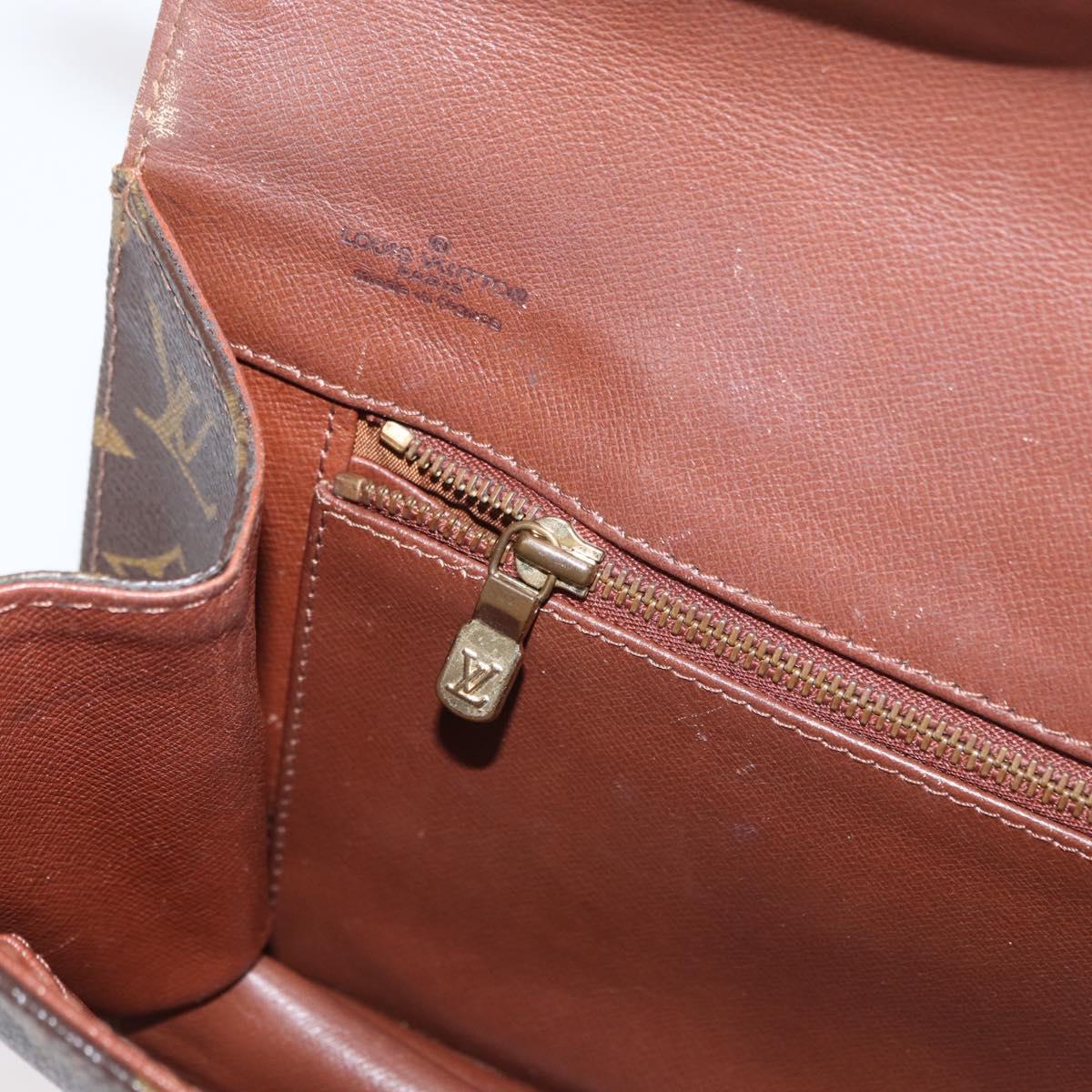 LOUIS VUITTON Monogram Pochette Dam GM Clutch Bag M51810 LV Auth kk584