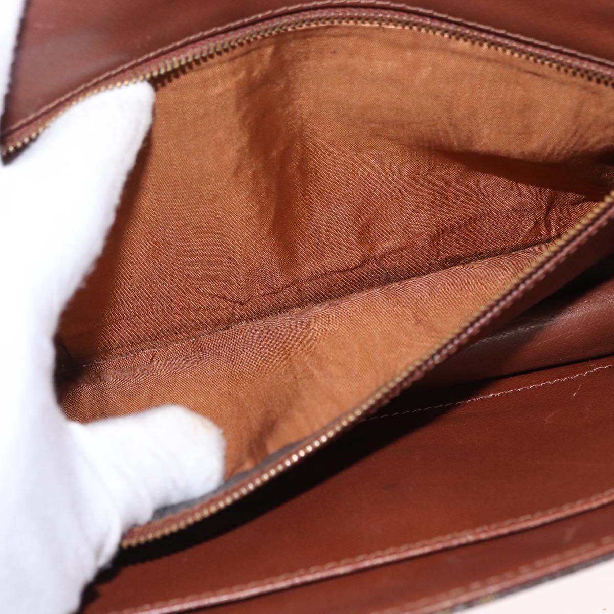 LOUIS VUITTON Monogram Pochette Dam GM Clutch Bag M51810 LV Auth kk584