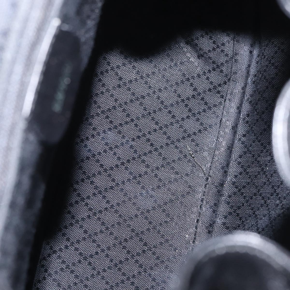 GUCCI Bamboo Backpack Leather Black Gold 003 2058 0016 Auth kk594