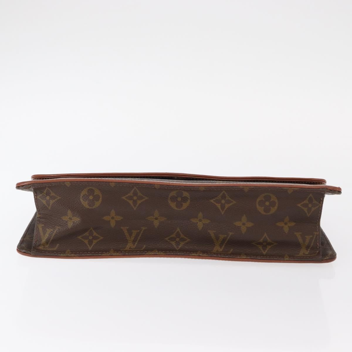 LOUIS VUITTON Monogram Pochette Dam GM Clutch Bag M51810 LV Auth kk595