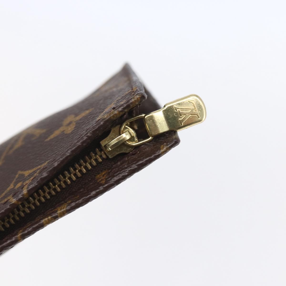 LOUIS VUITTON Monogram Bucket PM Accessory Pouch LV Auth kk596