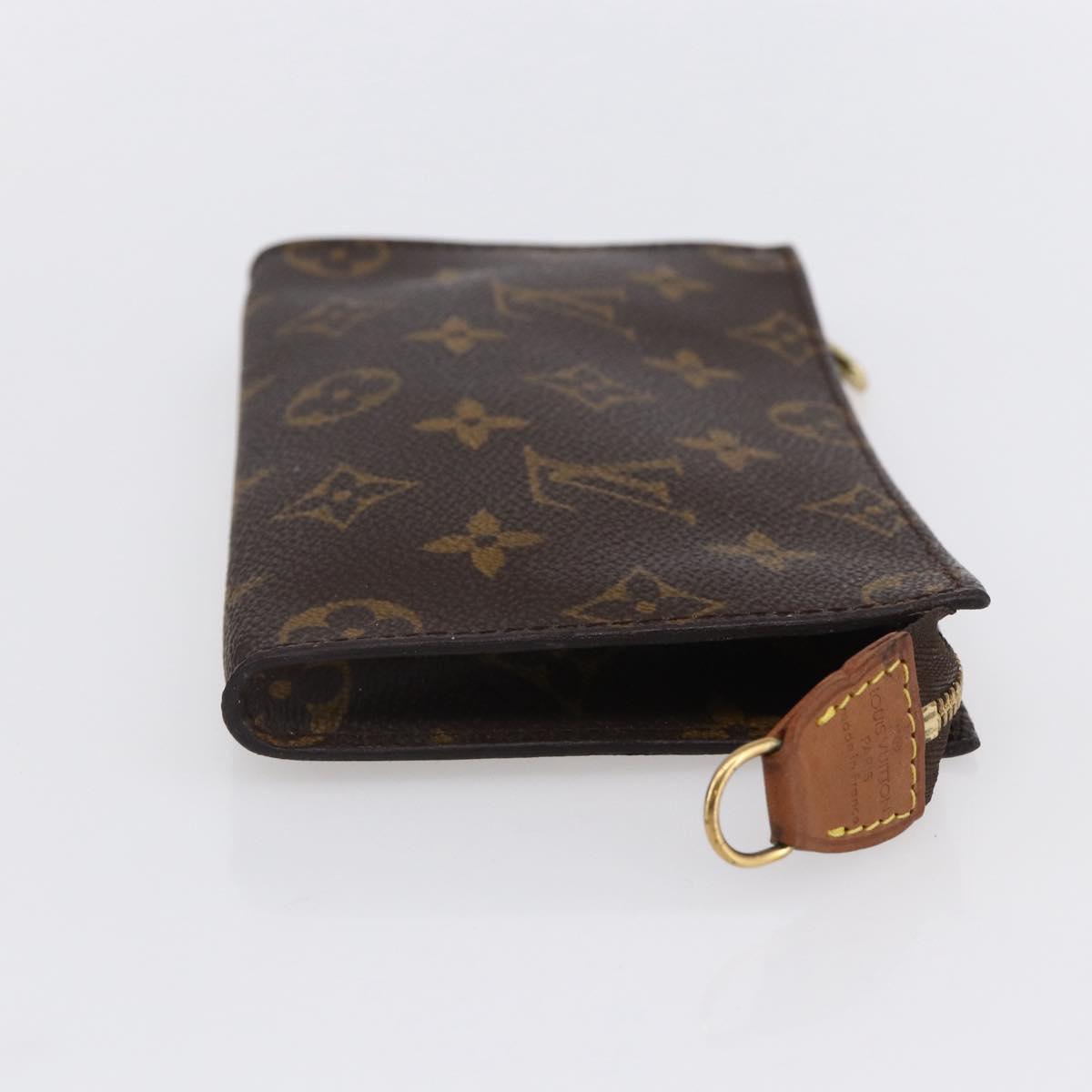 LOUIS VUITTON Monogram Bucket PM Accessory Pouch LV Auth kk596