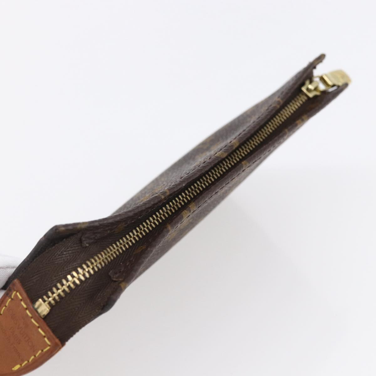 LOUIS VUITTON Monogram Bucket PM Accessory Pouch LV Auth kk596