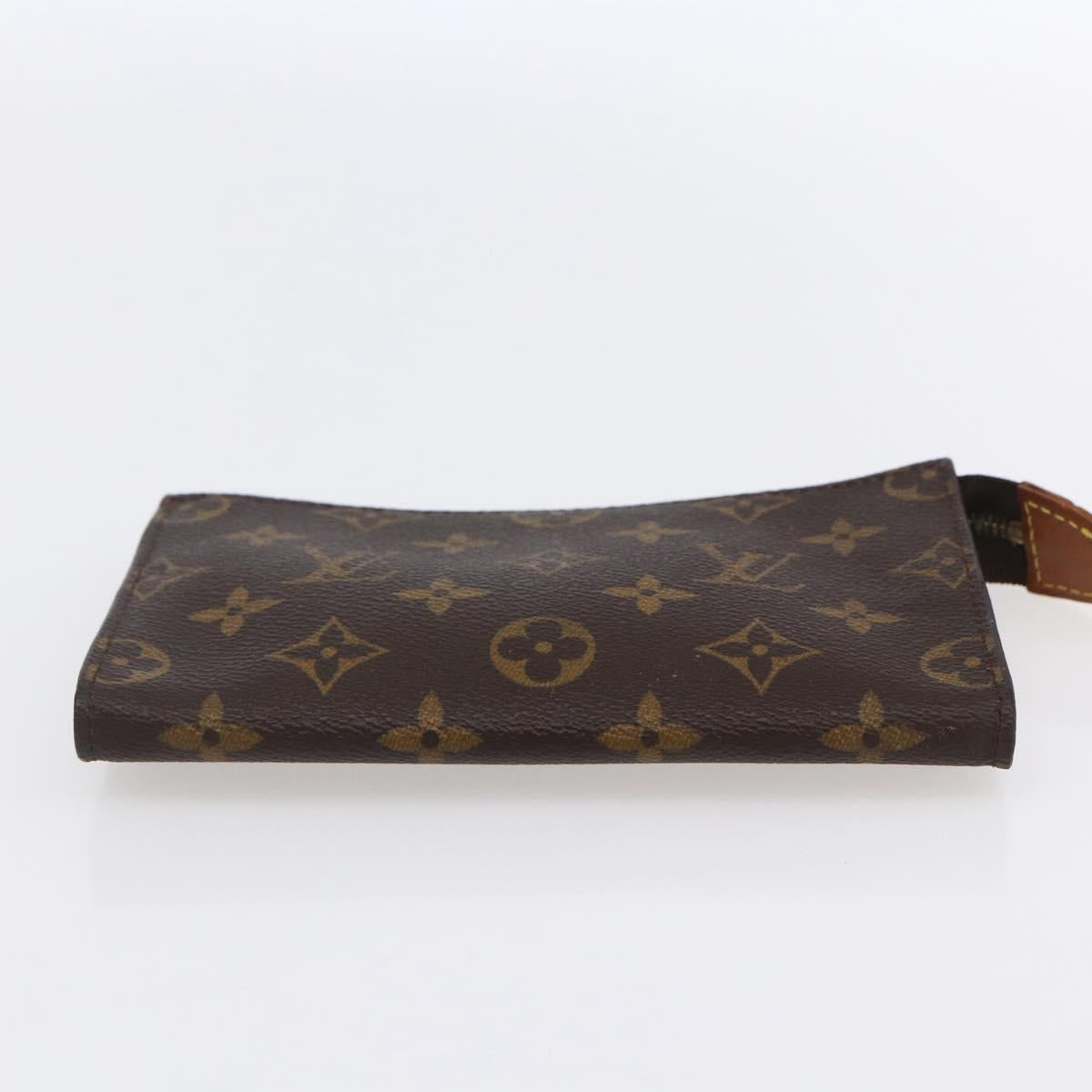 LOUIS VUITTON Monogram Bucket PM Accessory Pouch LV Auth kk596