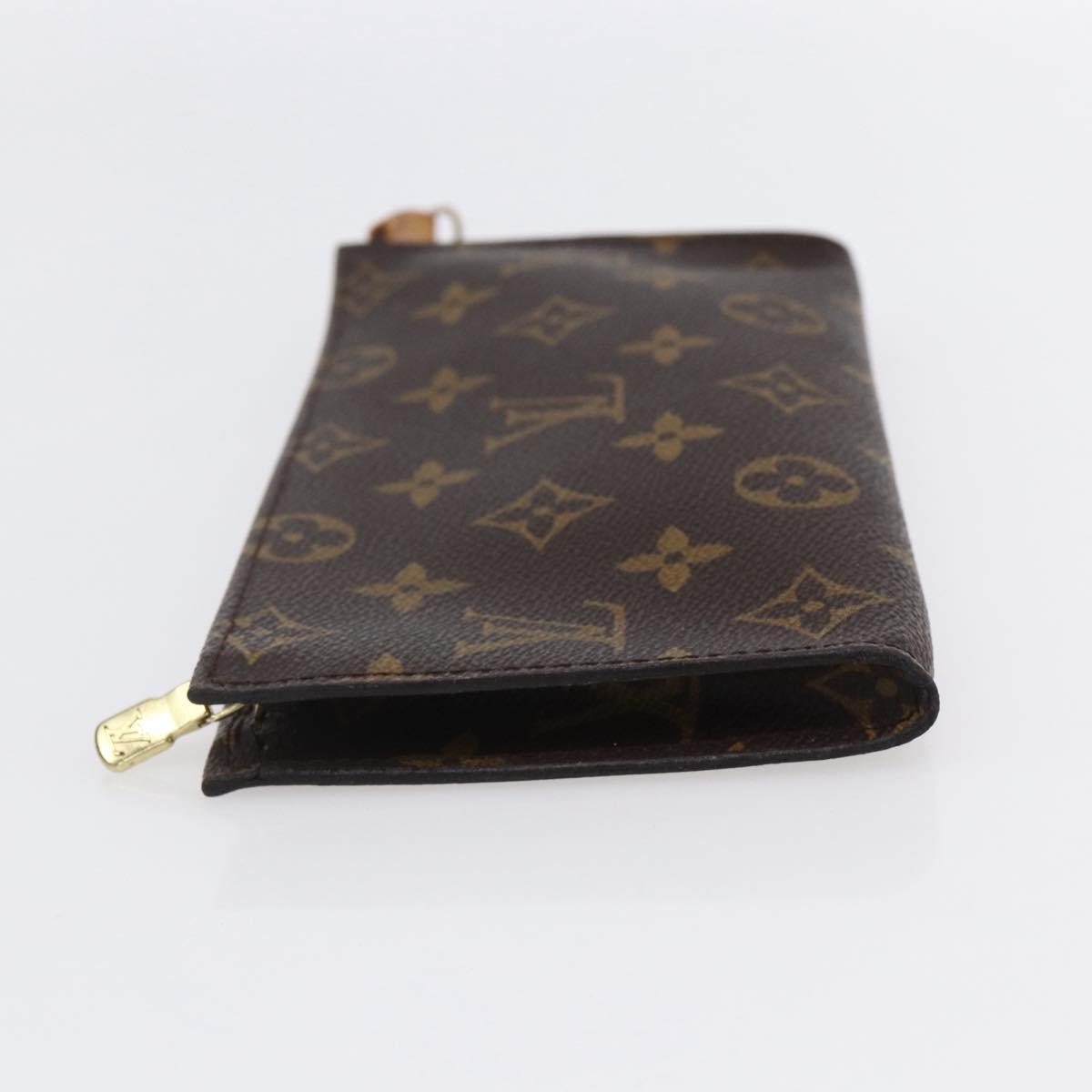 LOUIS VUITTON Monogram Bucket GM Accessory Pouch LV Auth kk597