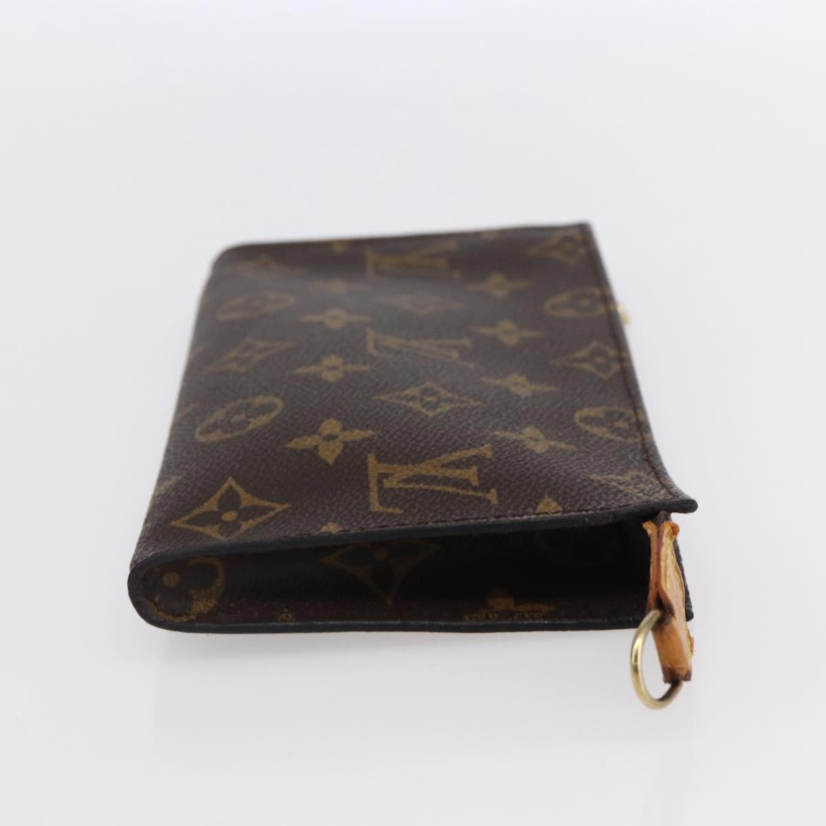 LOUIS VUITTON Monogram Bucket GM Accessory Pouch LV Auth kk597