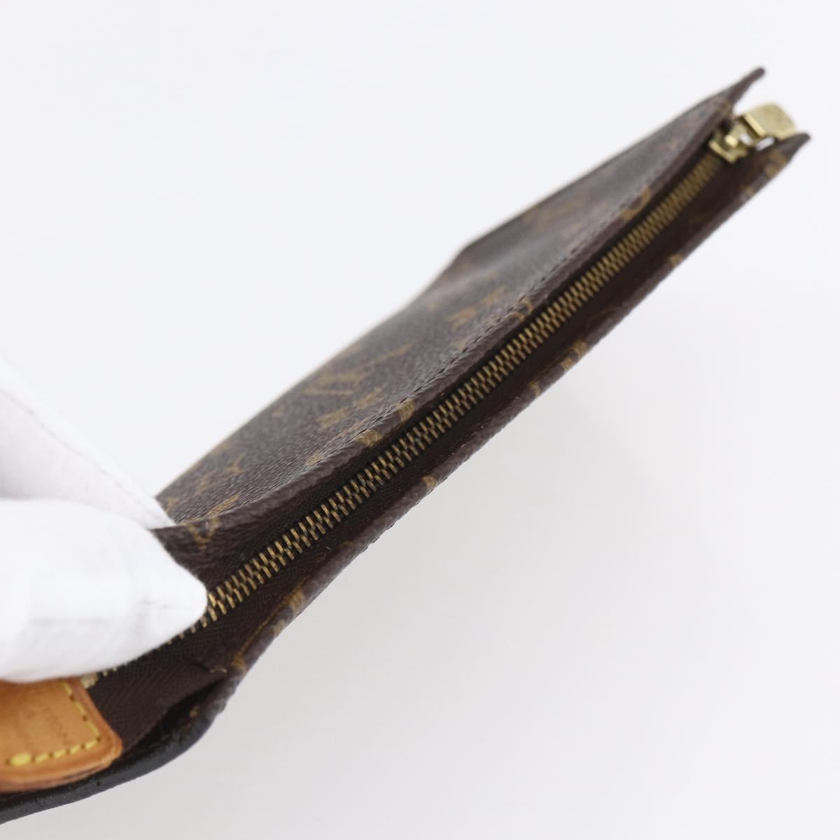 LOUIS VUITTON Monogram Bucket GM Accessory Pouch LV Auth kk597