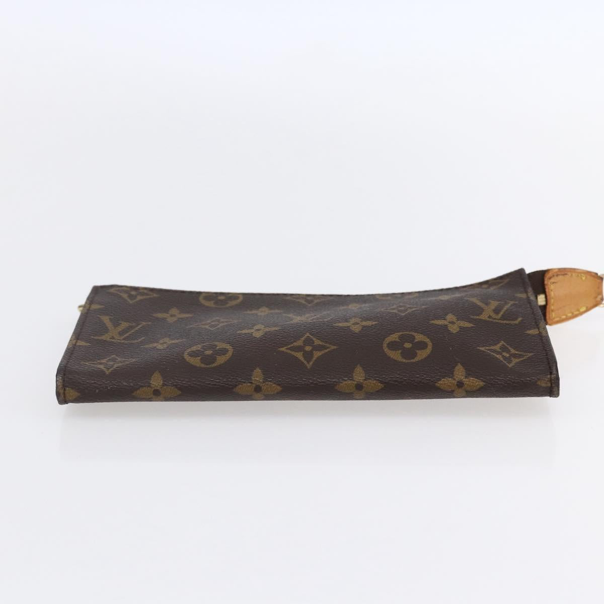 LOUIS VUITTON Monogram Bucket GM Accessory Pouch LV Auth kk597