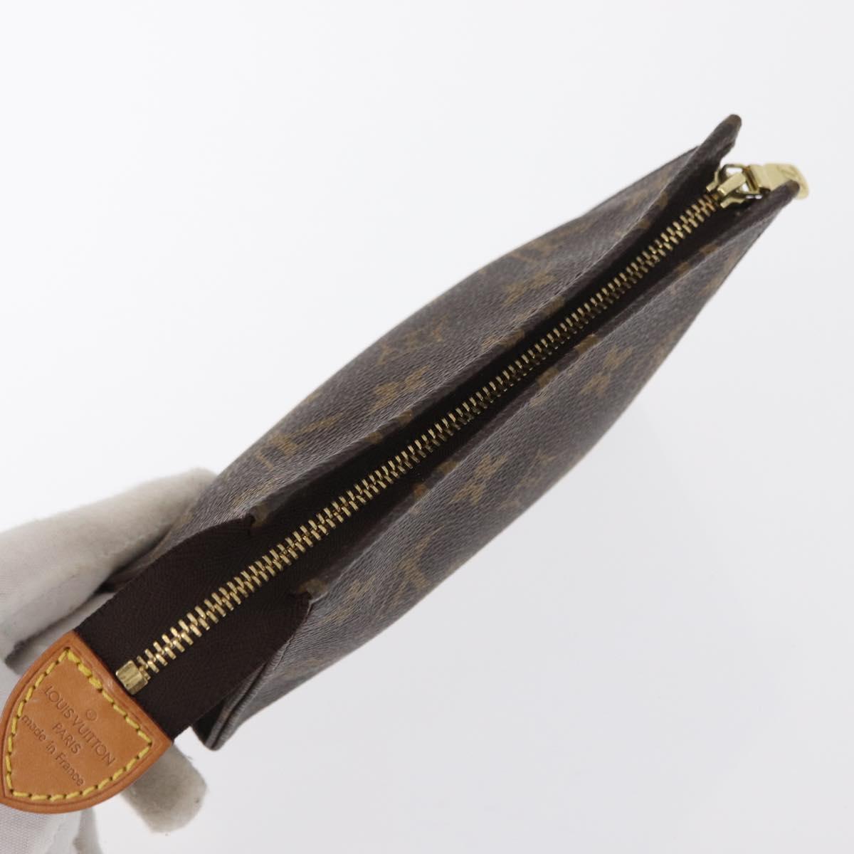 LOUIS VUITTON Monogram Poche Toilette 15 Pouch M47546 LV Auth kk612