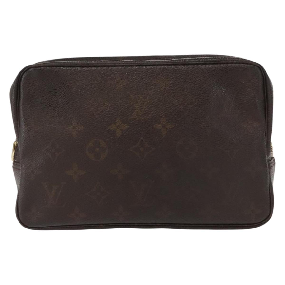LOUIS VUITTON Monogram Trousse Toilette 23 Clutch Bag M47524 LV Auth kk613