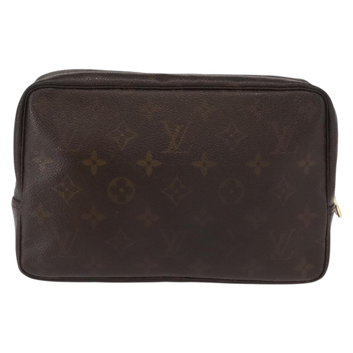 LOUIS VUITTON Monogram Trousse Toilette 23 Clutch Bag M47524 LV Auth kk613