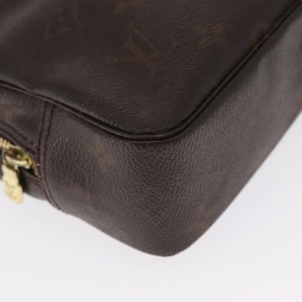 LOUIS VUITTON Monogram Trousse Toilette 23 Clutch Bag M47524 LV Auth kk613