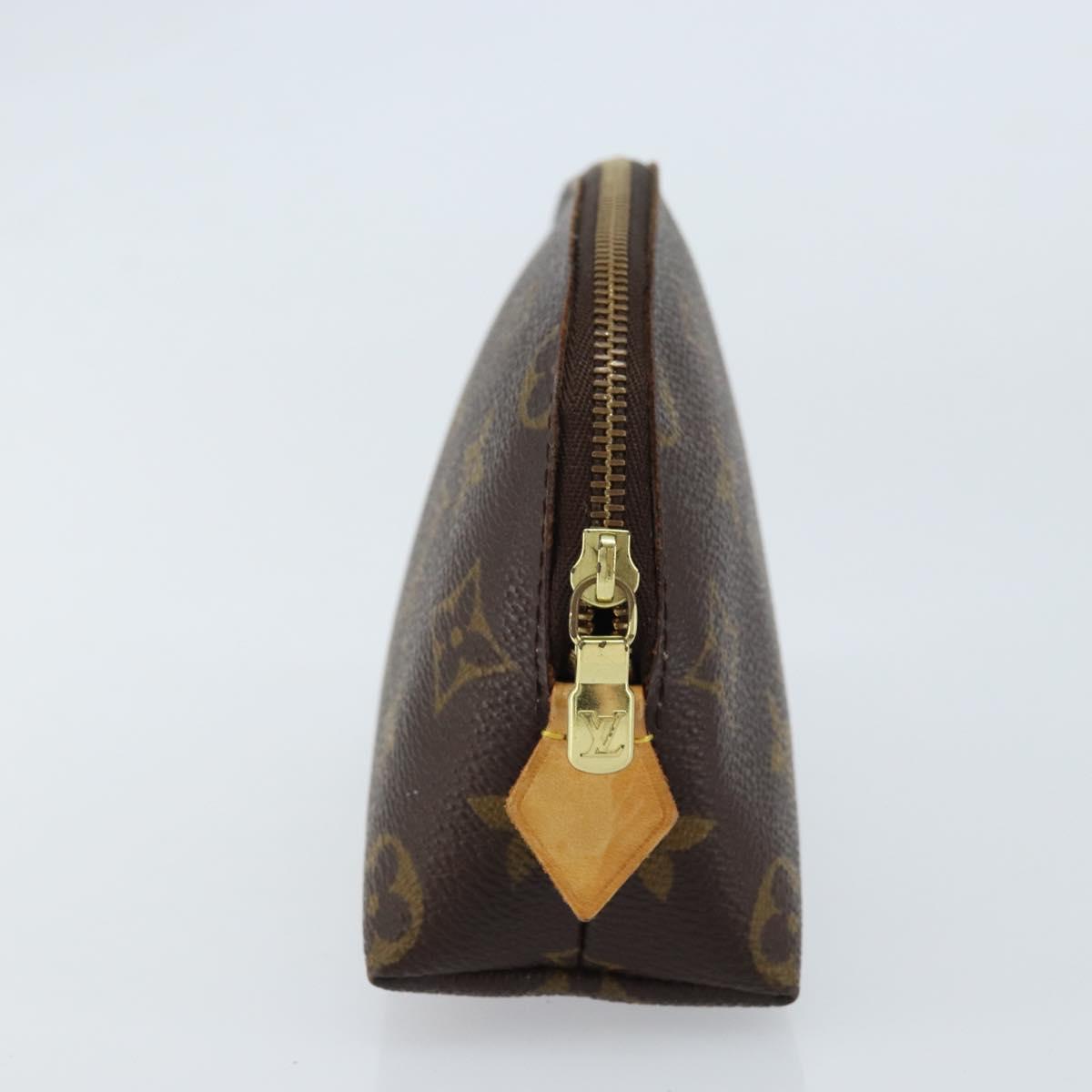 LOUIS VUITTON Monogram Pochette Cosmetic PM Pouch M43998 LV Auth kk640