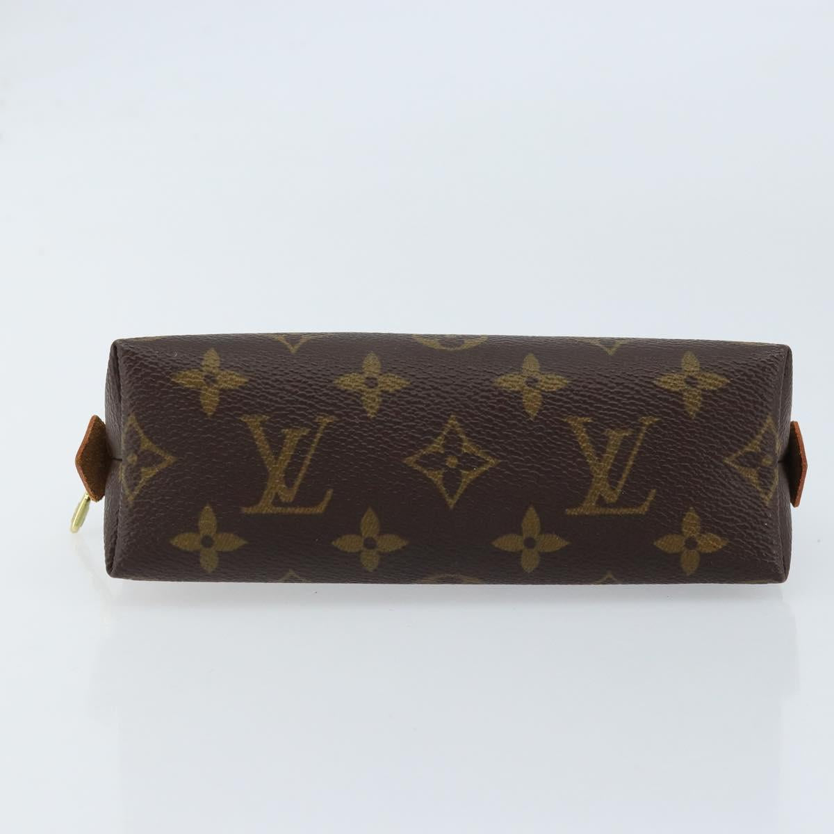 LOUIS VUITTON Monogram Pochette Cosmetic PM Pouch M43998 LV Auth kk640