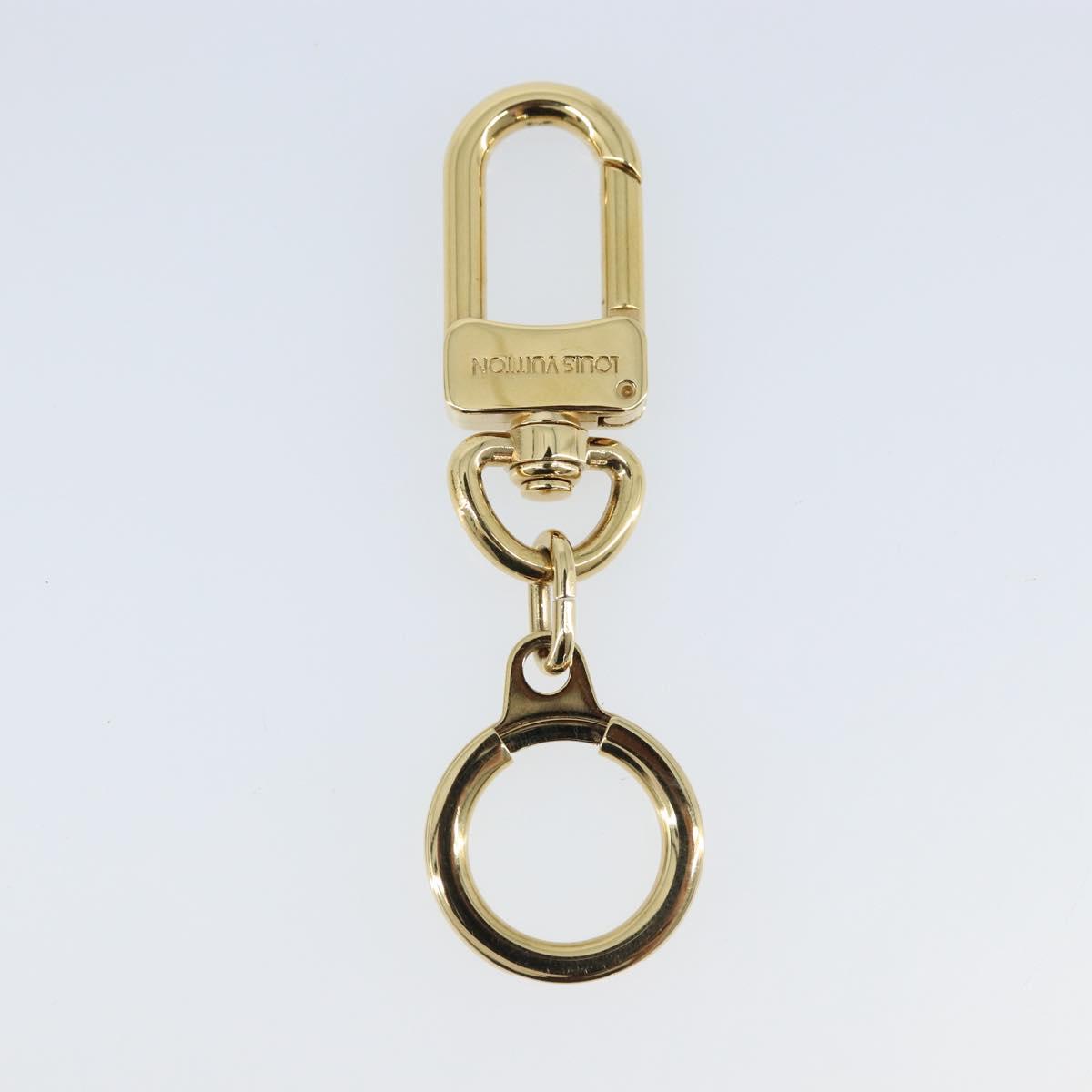 LOUIS VUITTON Anneau Cles Key Holder metal Gold Tone M62698 LV Auth kk641