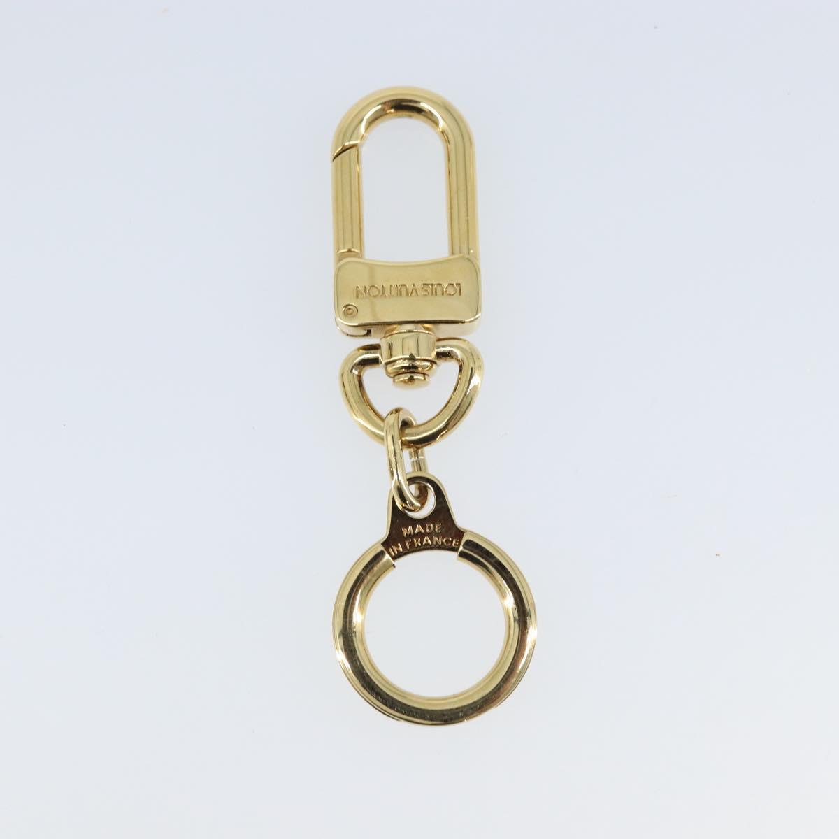 LOUIS VUITTON Anneau Cles Key Holder metal Gold Tone M62698 LV Auth kk641