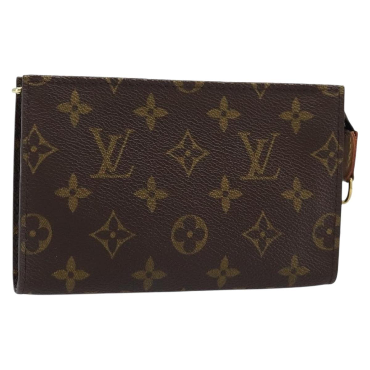 LOUIS VUITTON Monogram Bucket PM Accessory Pouch LV Auth kk642
